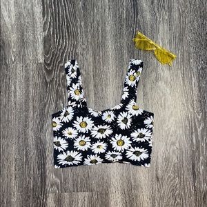 Daisy crop top